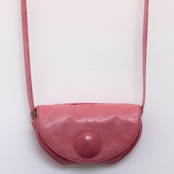 HOBO Handbags - HOBO Vintage Pink Leather Mini Crossbody Bag